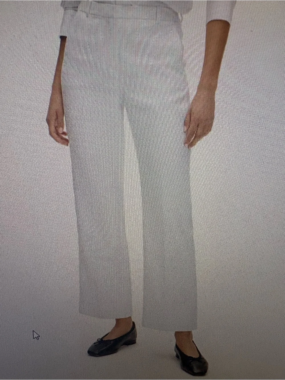 J. Crew tailored white